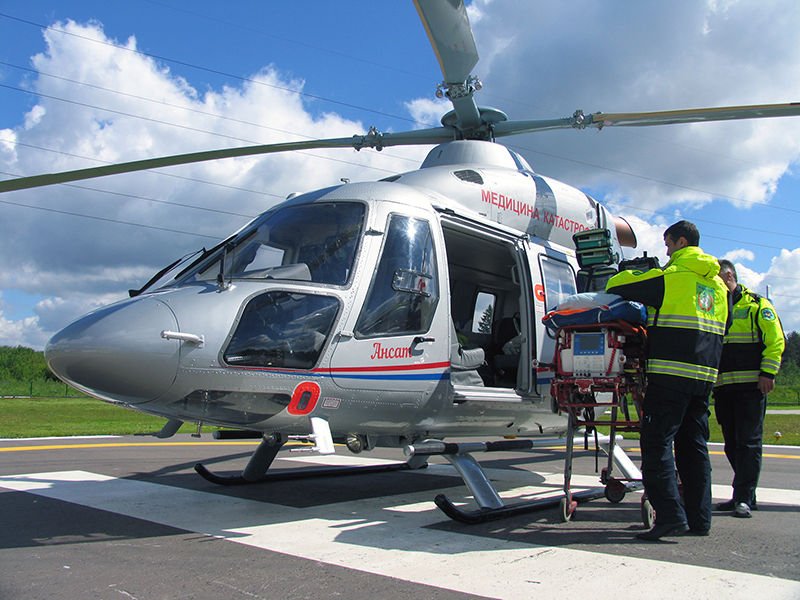 Ростех в прошлом году поставил 31 вертолет для санавиации
