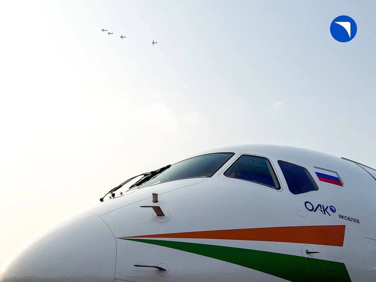 Новейший Ил-114-300 и «Суперджет» прилетели на Wings India