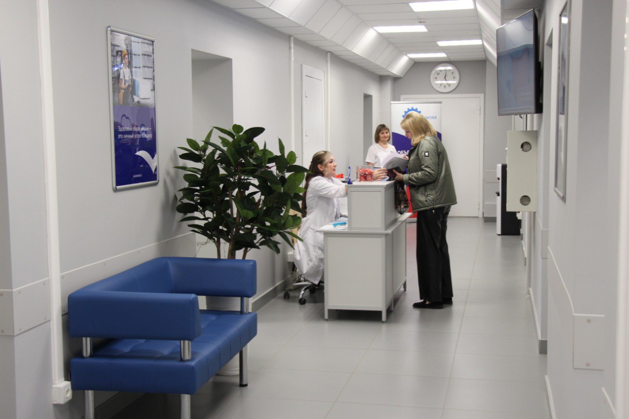 На петербургском предприятии КРЭТ открылась мини-клиника «Центравиамед»