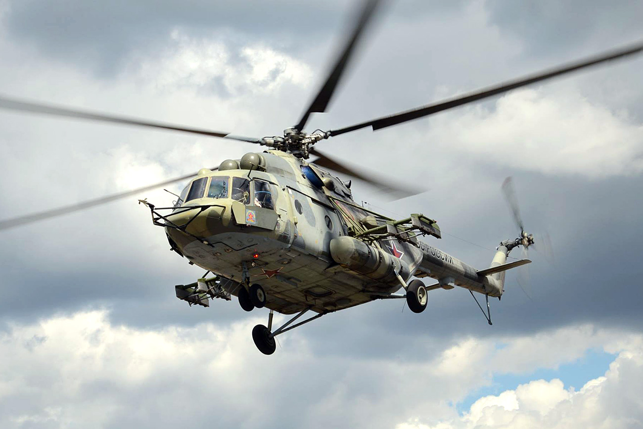 Росгвардия получила первую партию вертолетов Ми-8АМТШ