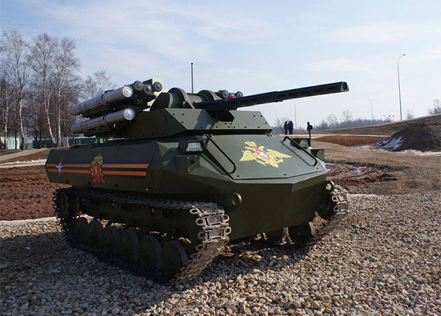 Rosoboronexport promotes Russian military robots on the world market