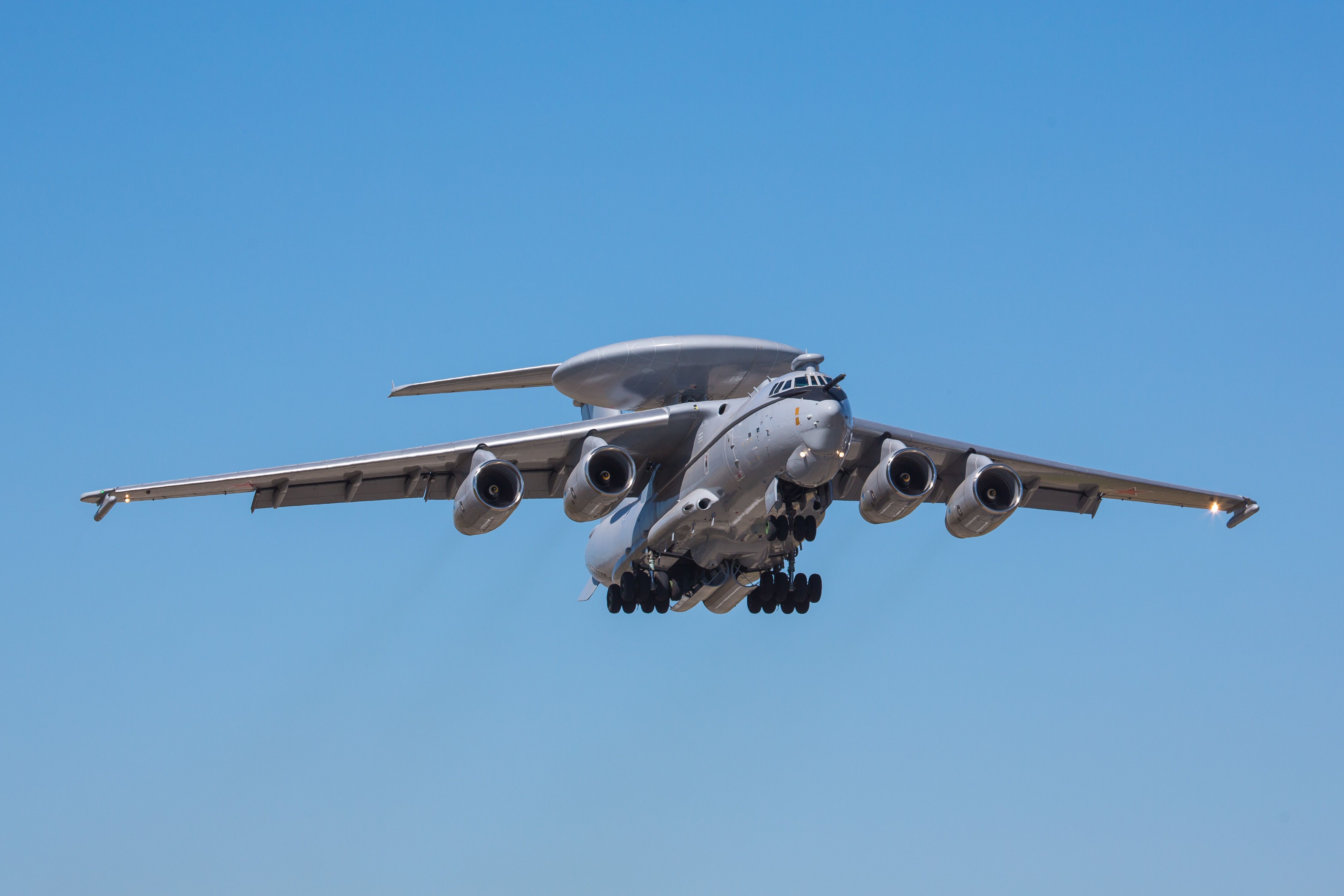 The A-100 Complex Makes Its First Flight With Activated Radar