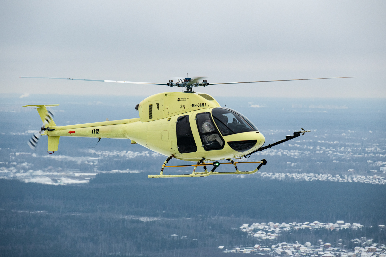 Ростех впервые представит легкий вертолет Ми-34М1 на выставке NAIS 2026