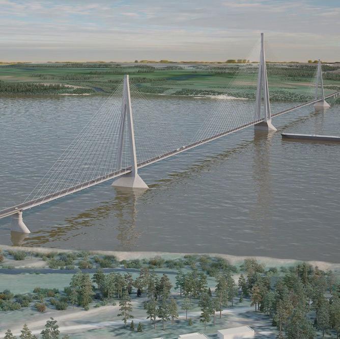 Госэкспертиза рассмотрит документацию по основному этапу строительства Ленского моста