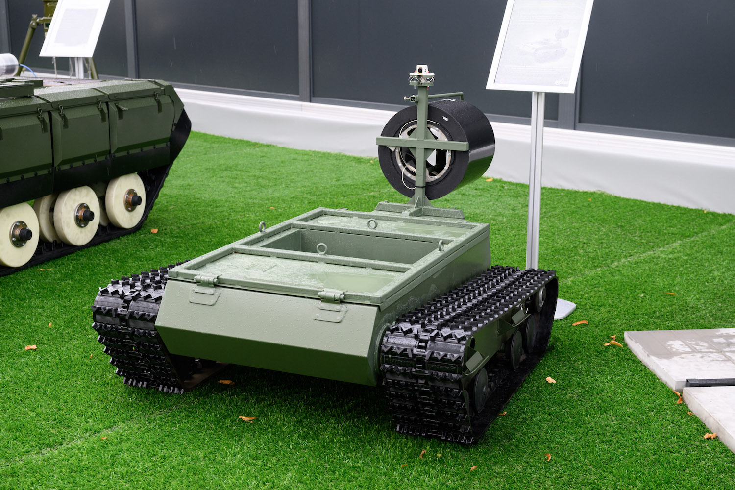 Rostec has Supplied a New Batch of the Depesha Ground Drones to the Field 