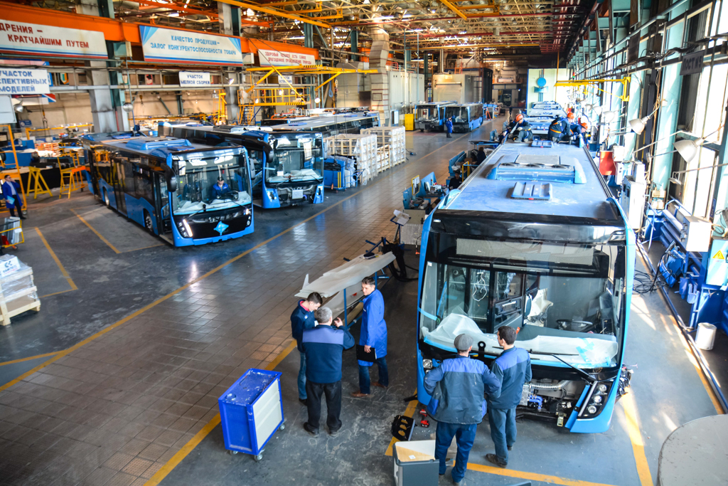 НЕФАЗ развивает производство автобусов и электробусов