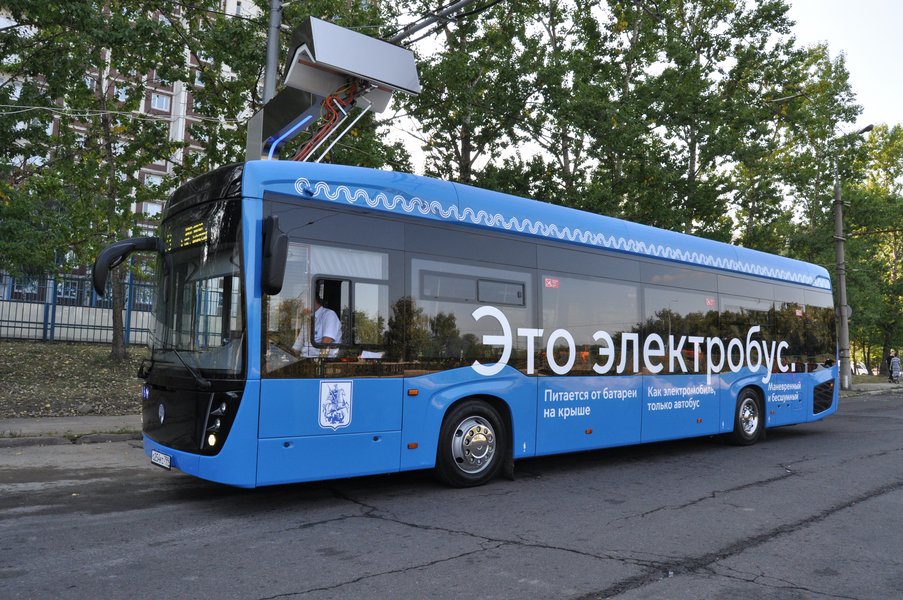В Москве собраны первые 60 электробусов «КАМАЗ»
