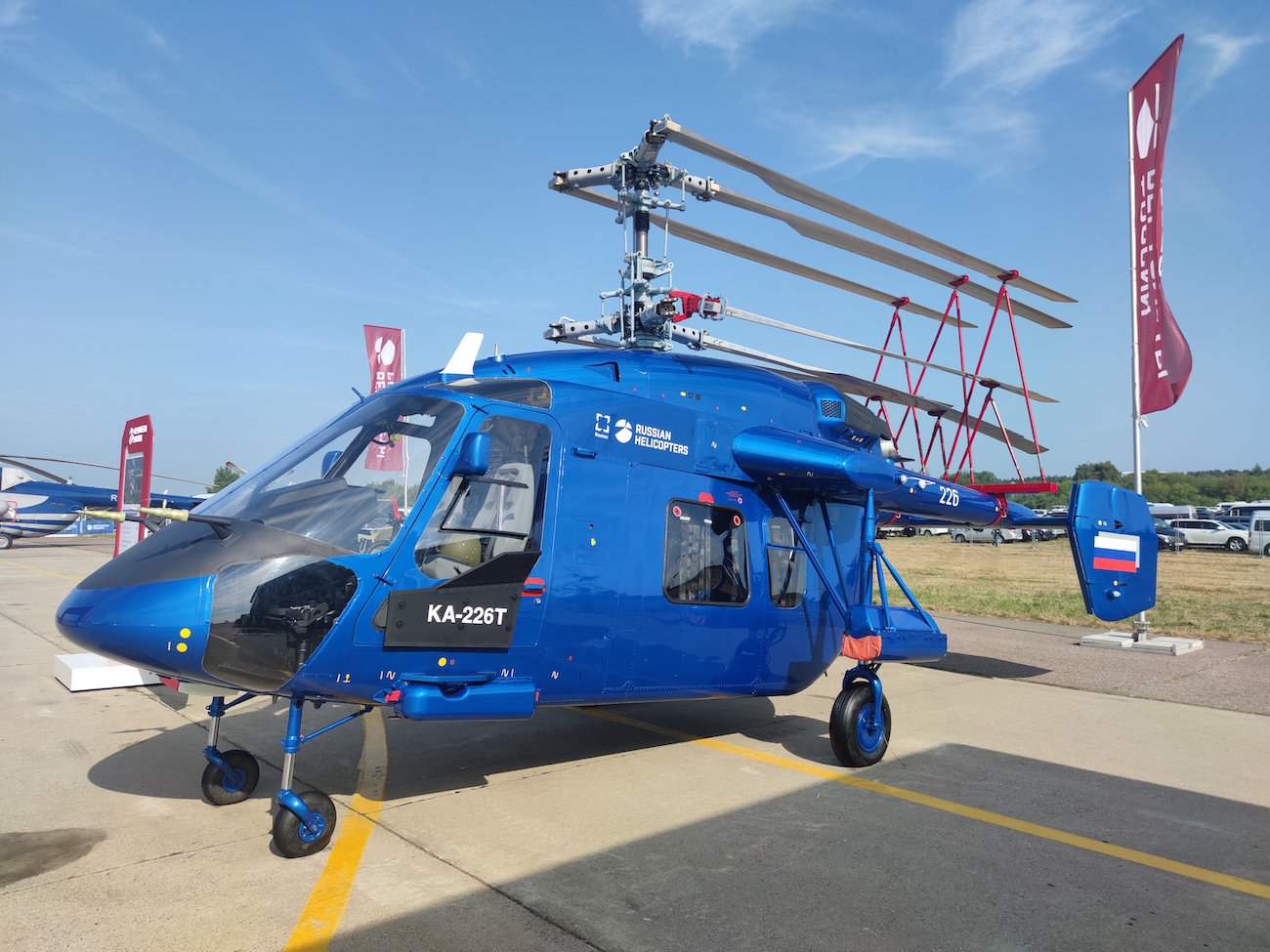 «Вертолеты России» на МАКС-2021 впервые представили новую модификацию Ка-226Т
