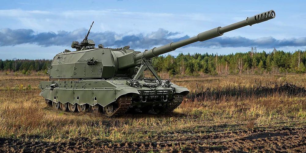 Rostec has Completed the Official Test of Koalitsiya-SV Self-Propelled Artillery Gun