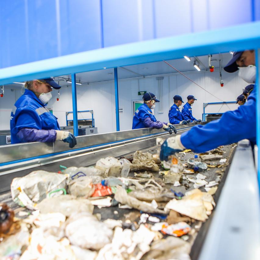 За новогодние каникулы комплексы «РТ-Инвест» отсортировали более 50 000 тонн отходов