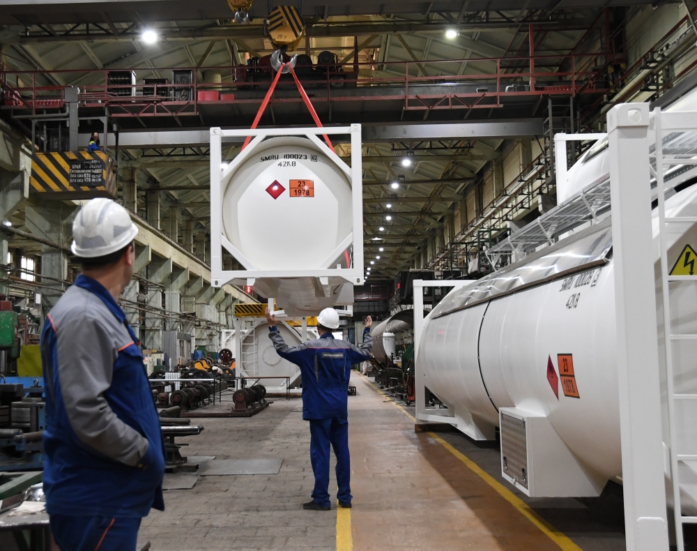 «Уралкриомаш» отгрузил первые отечественные контейнеры-цистерны для транспортировки сжиженных углеводородных газов