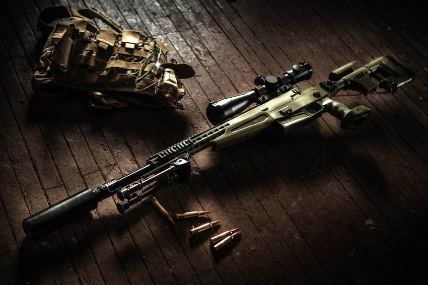 Образцы новейших снайперских винтовок свк и всв-338