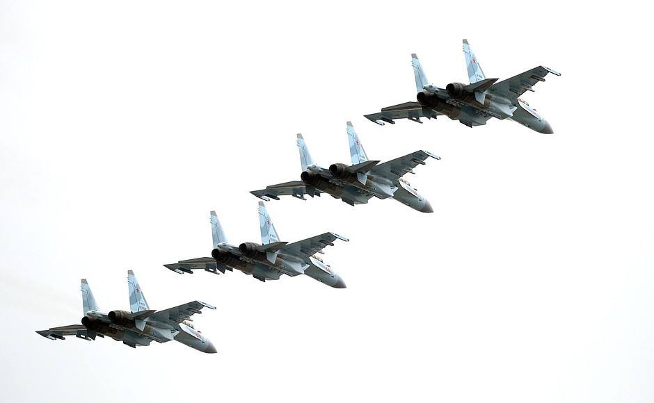 Двигатели ОДК обеспечили участие авиатехники в воздушном параде Победы