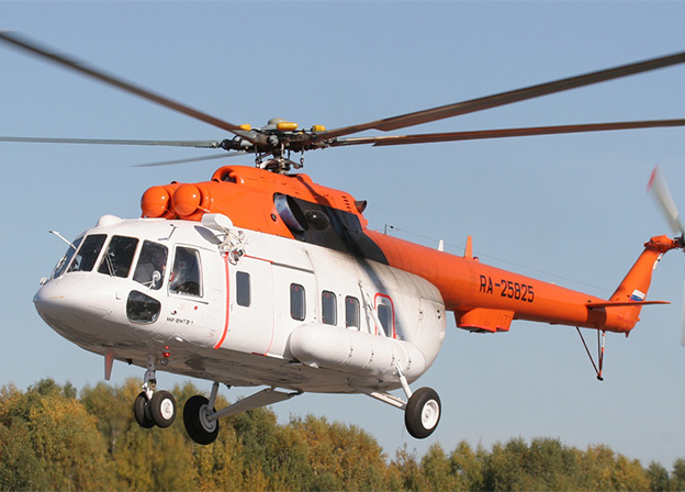 «Вертолеты России» передали МЧС один Ми-8МТВ-1