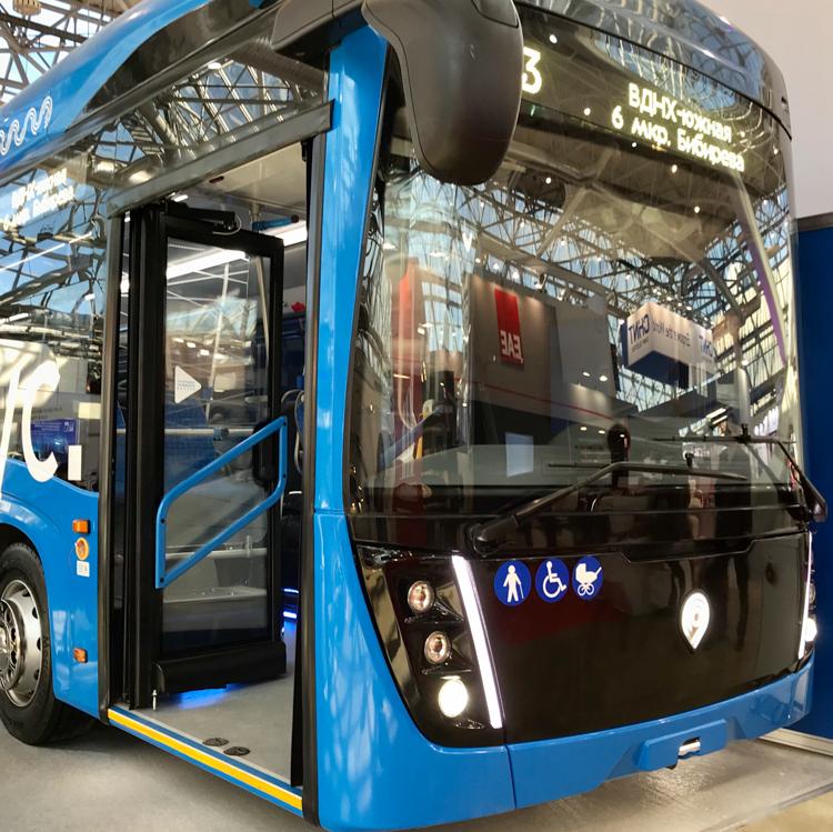 КАМАЗ представил электробус на выставке «Электро-2019» 