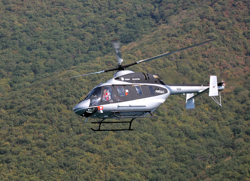 Rostec to Arrange Distribution of Ansat Helicopters in Mexico