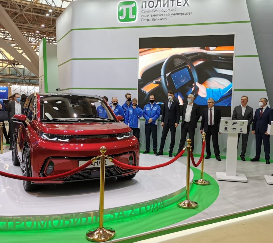 КАМАЗ представил компактный городской электромобиль «КАМА-1»