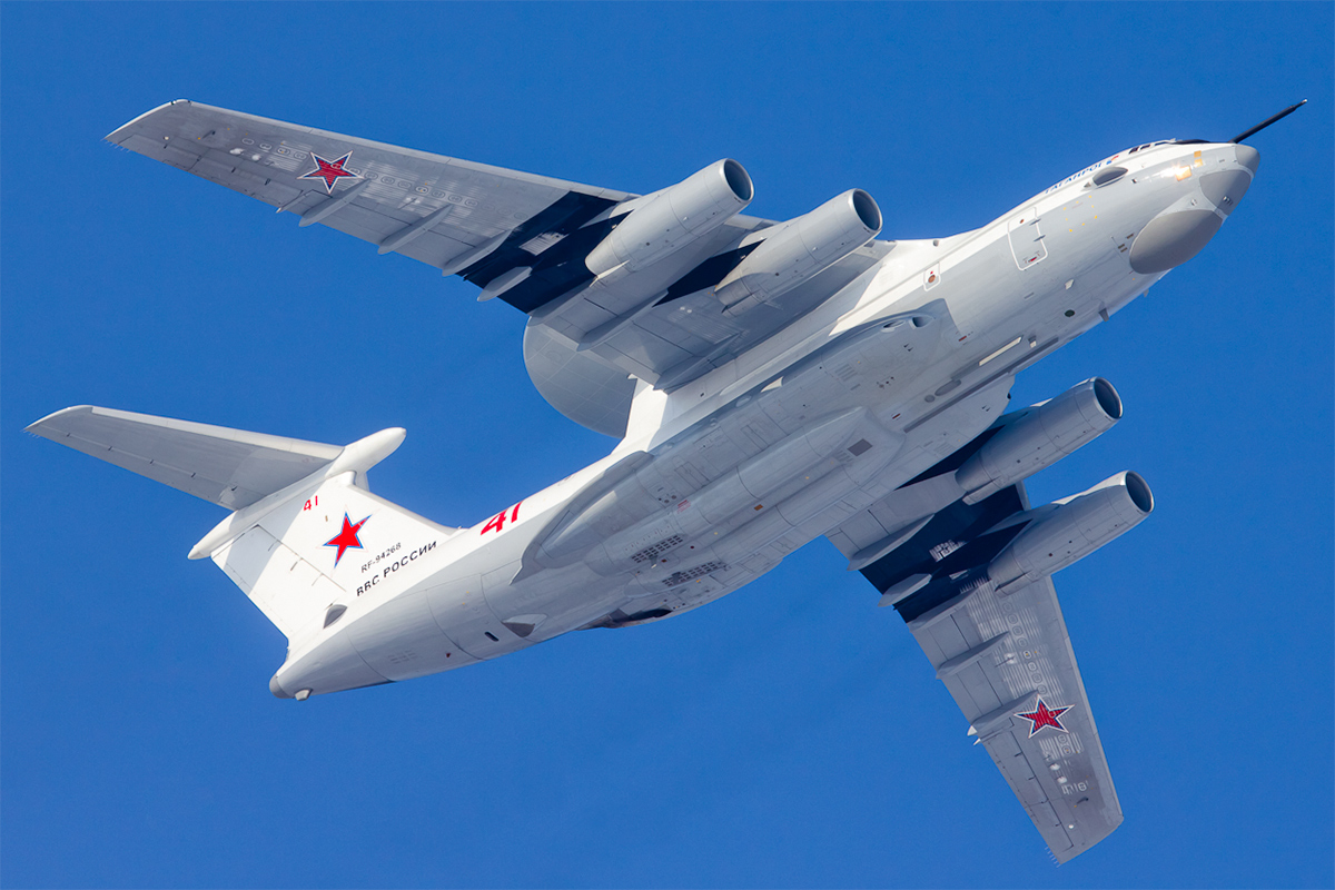 Rostec Supplied the Russian Aerospace Forces with Sixth A-50U Surveillance Plane