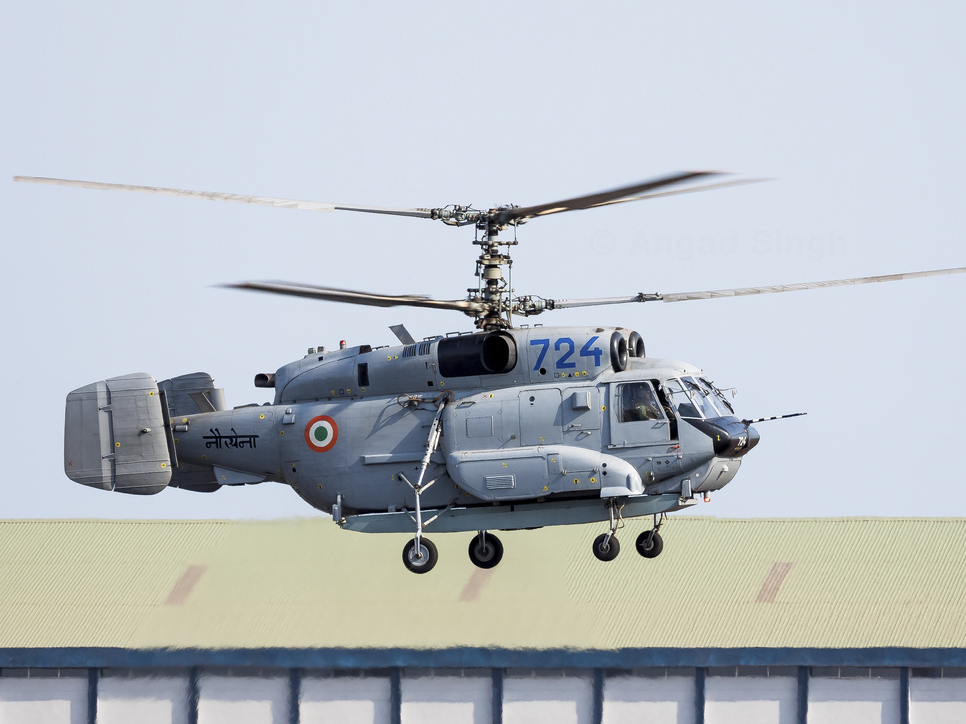 Russian Helicopters has provided maintenance on Ka-31 helicopters for India