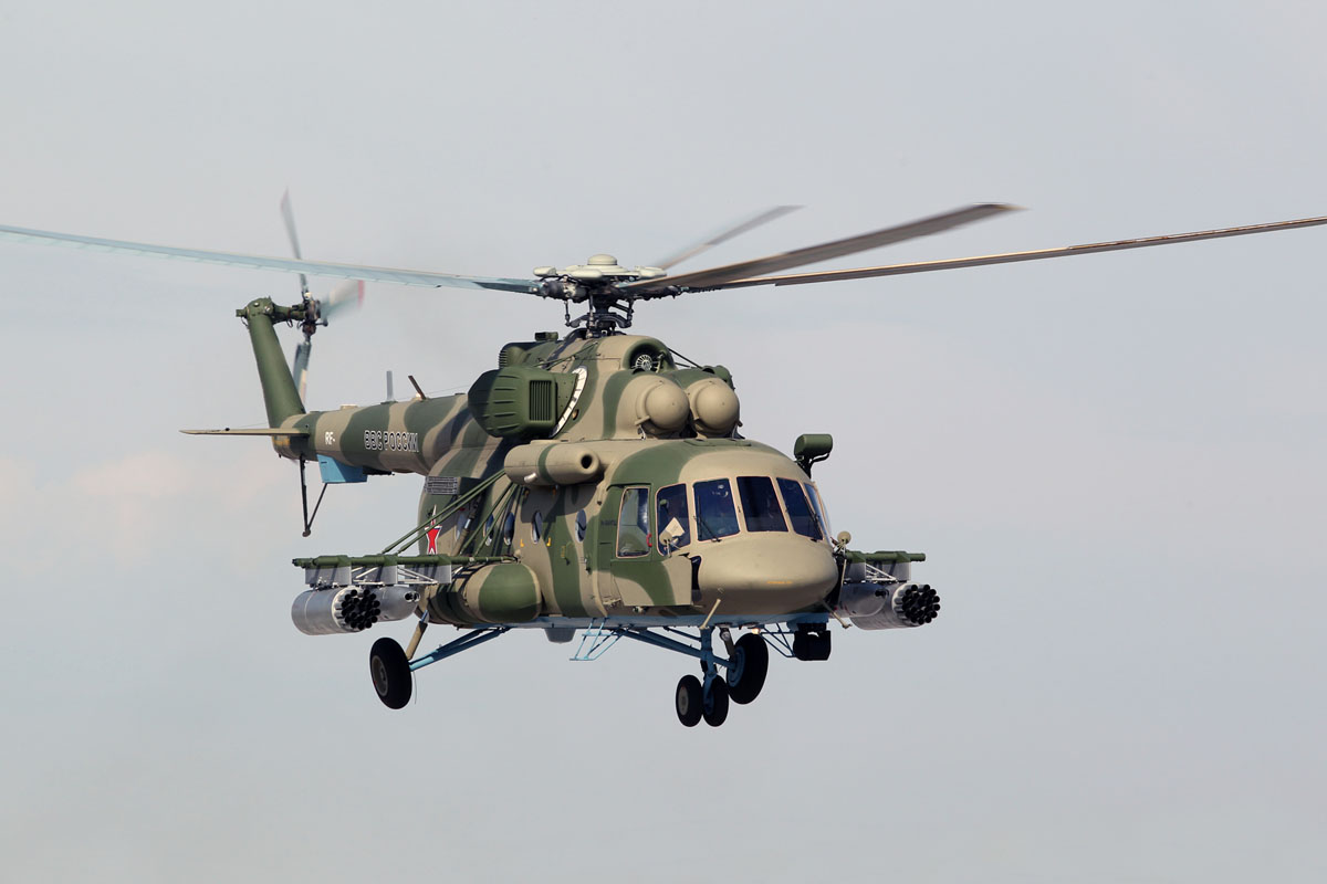 «Вертолеты России» поставили Минобороны партию Ми-8АМТШ