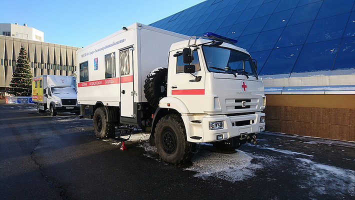Ambulance Trucks on KAMAZ Chassis will go to Russian Regions