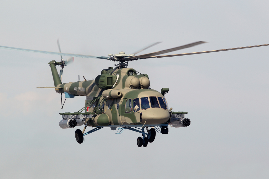 «Вертолеты России» подписали контракт на поставку трех Ми-8АМТШ