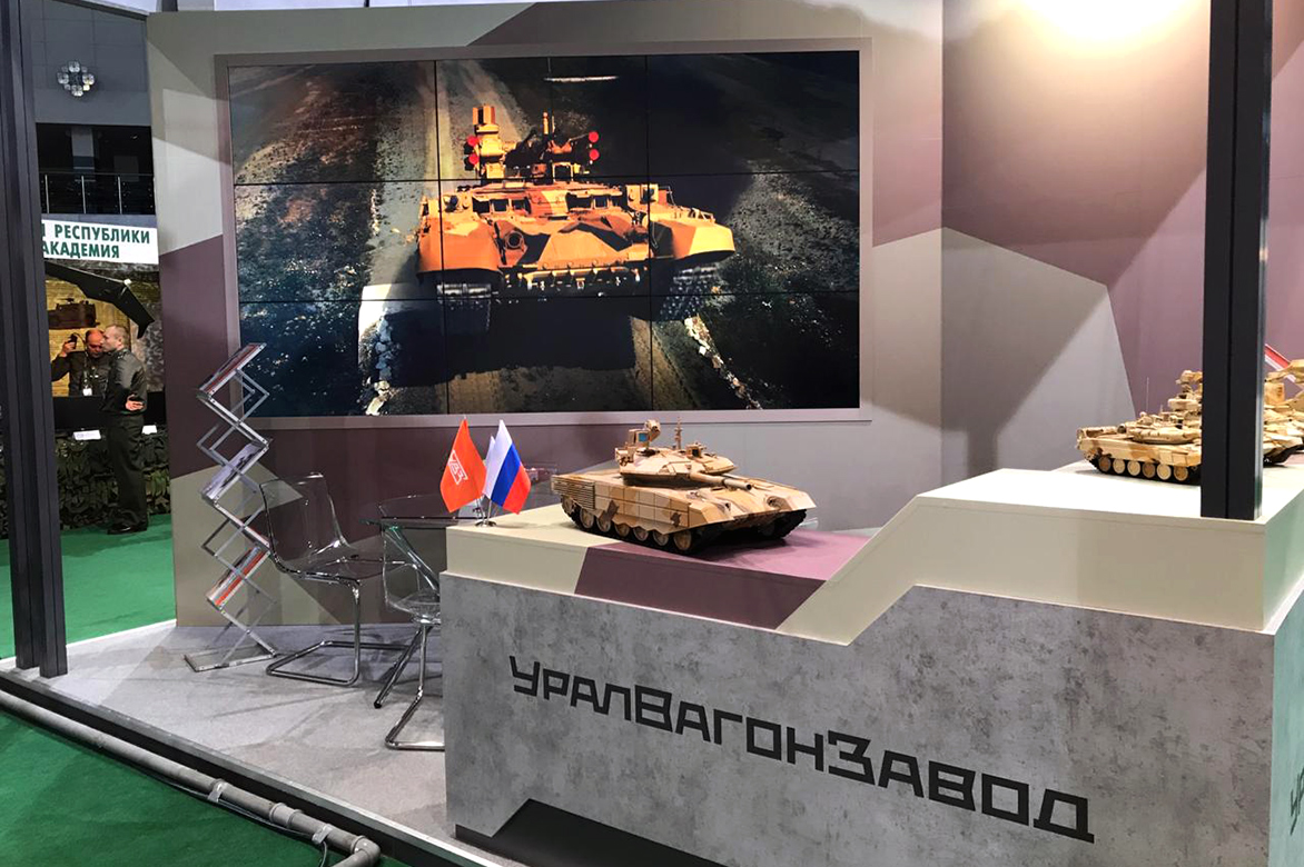 Уралвагонзавод показывает в Минске перспективную бронетехнику