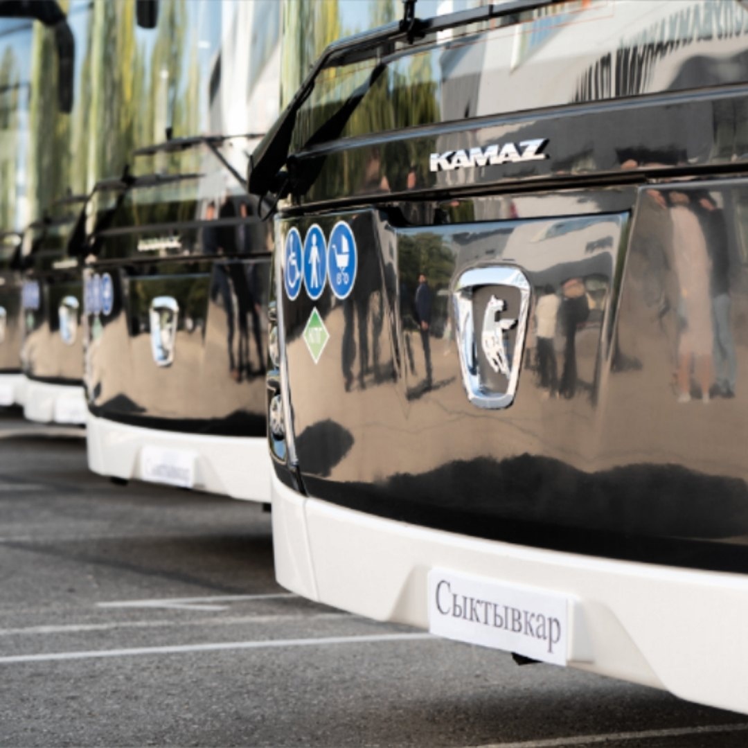 КАМАЗ поставил в Сыктывкар автобусы «НЕФАЗ»