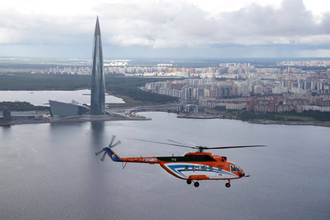 Rostec’s Offshore Helicopter has Made the First Intercity Flight