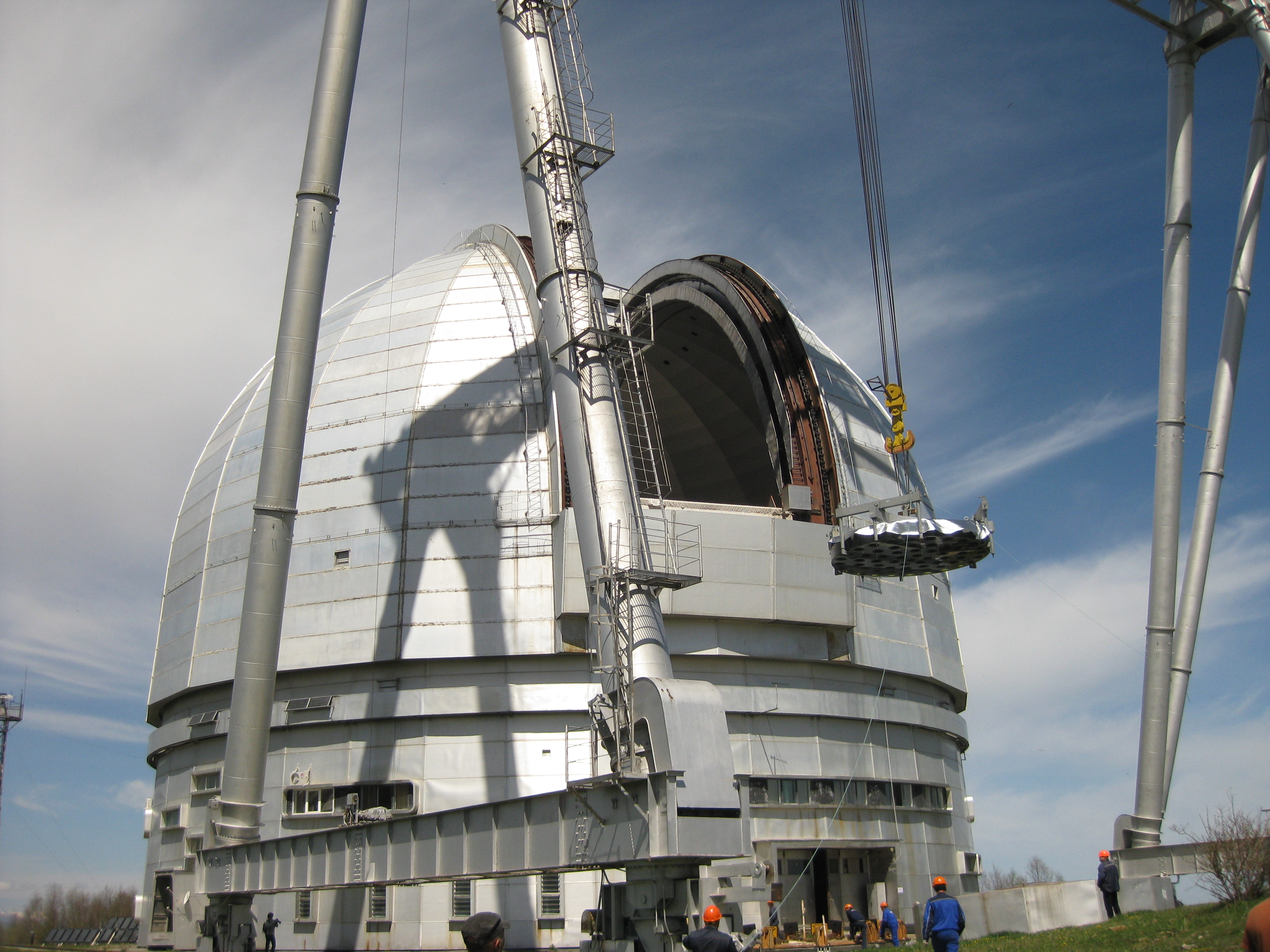 Rostec Installs Astronomical Optics on Eurasia Largest Telescope