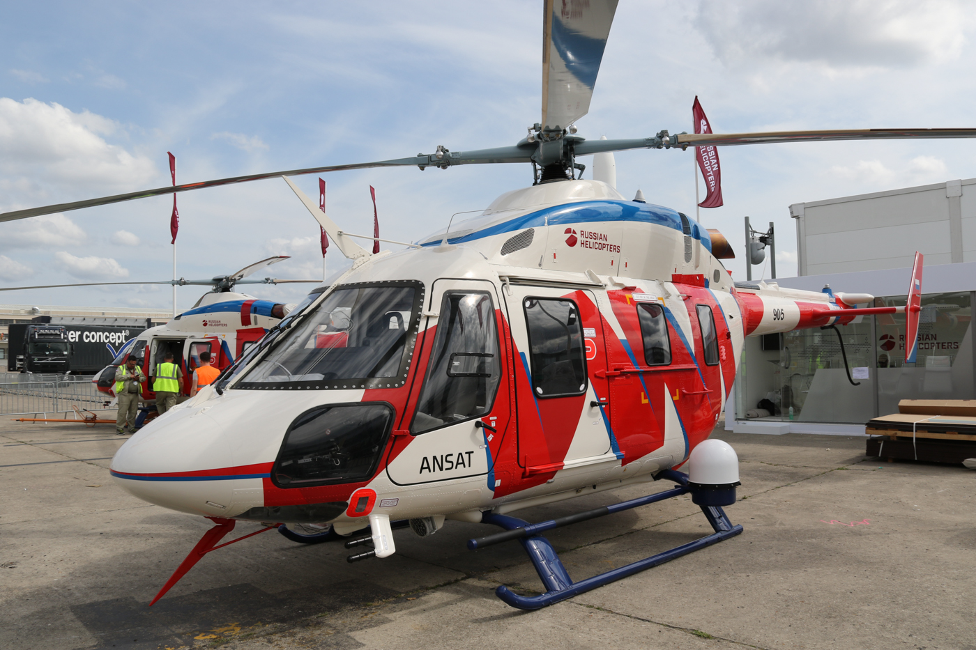 Rostec to Equip Ansat Helicopters with Satellite Internet and Wi-Fi