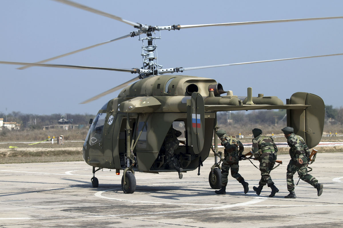 Россия и Индия согласовали облик вертолета Ка-226Т 