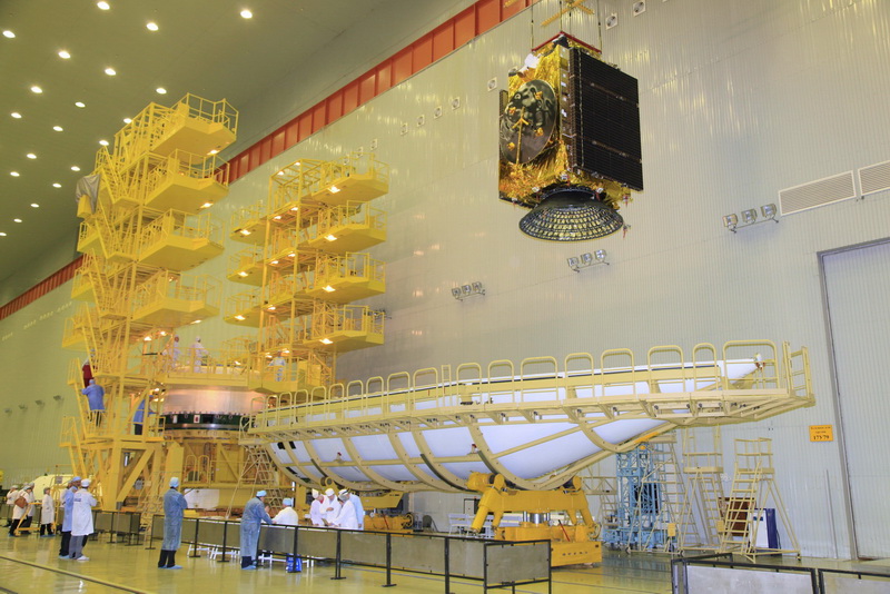 Rostec Manufactured a Frameless Body for an EgyptSat-A Satellite