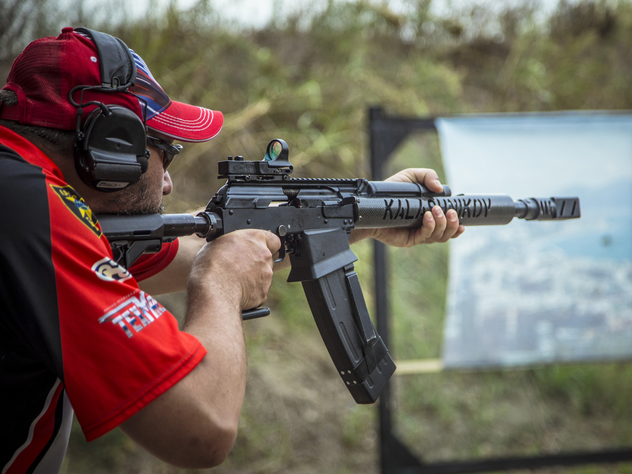 Выстрел сайги. Сайга 12 340 IPSC.