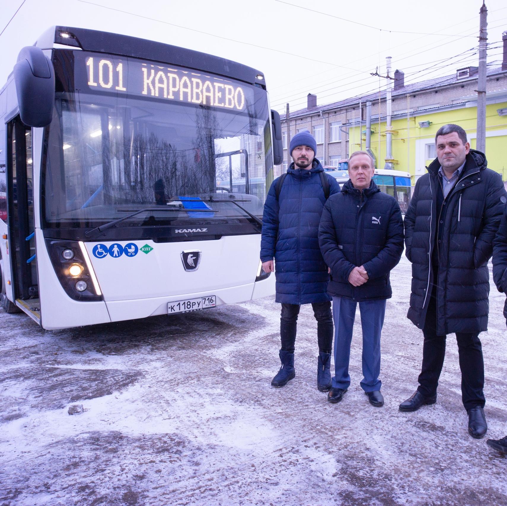В Калуге протестируют автобус «НЕФАЗ»