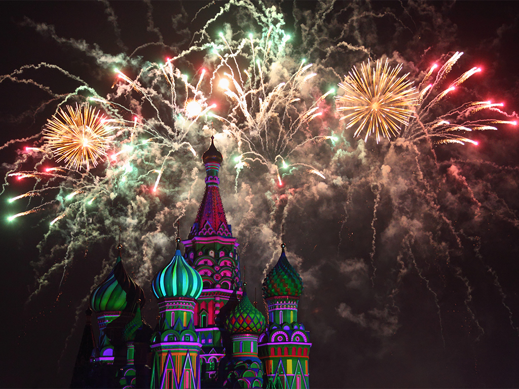 Rostec to Manage a Large Fireworks Show in Moscow