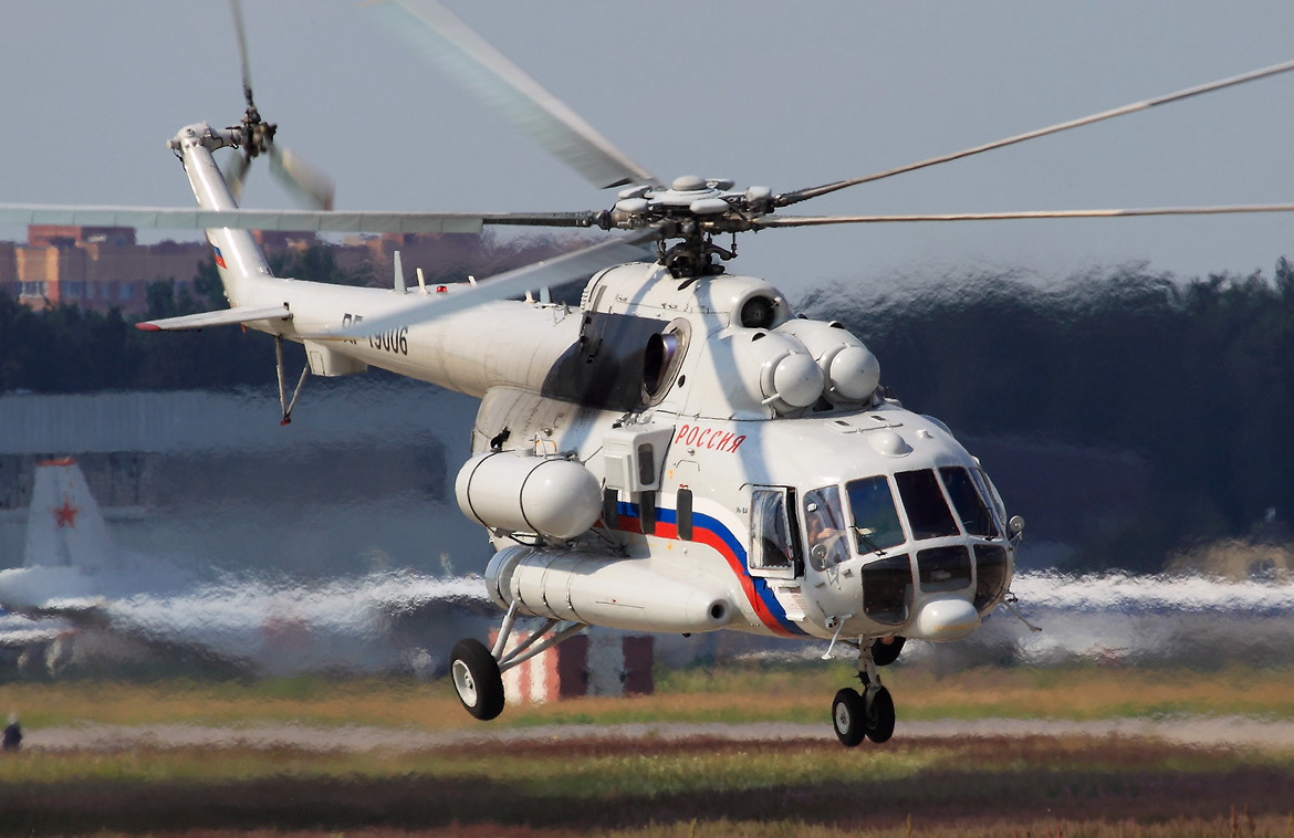 «Вертолеты России» представили «арктический» Ми-8АМТ