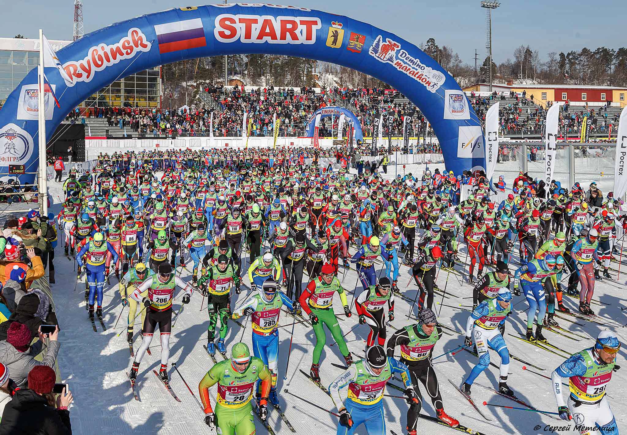 Деминский лыжный марафон собрал в этом году рекордное количество участников