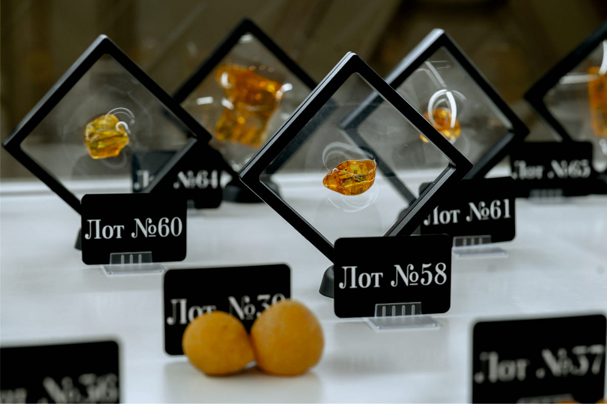 Янтарный комбинат Ростеха увеличил продажи на аукционах янтаря на 19%