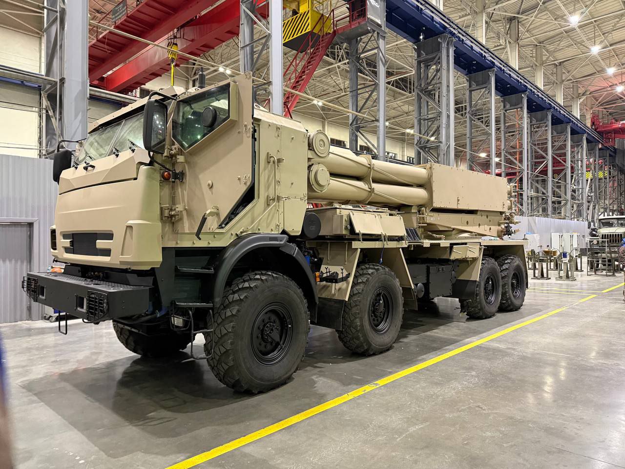 Rostec to First Show the Latest Sarma MLRS at World Defense Show 2026 in Riyadh