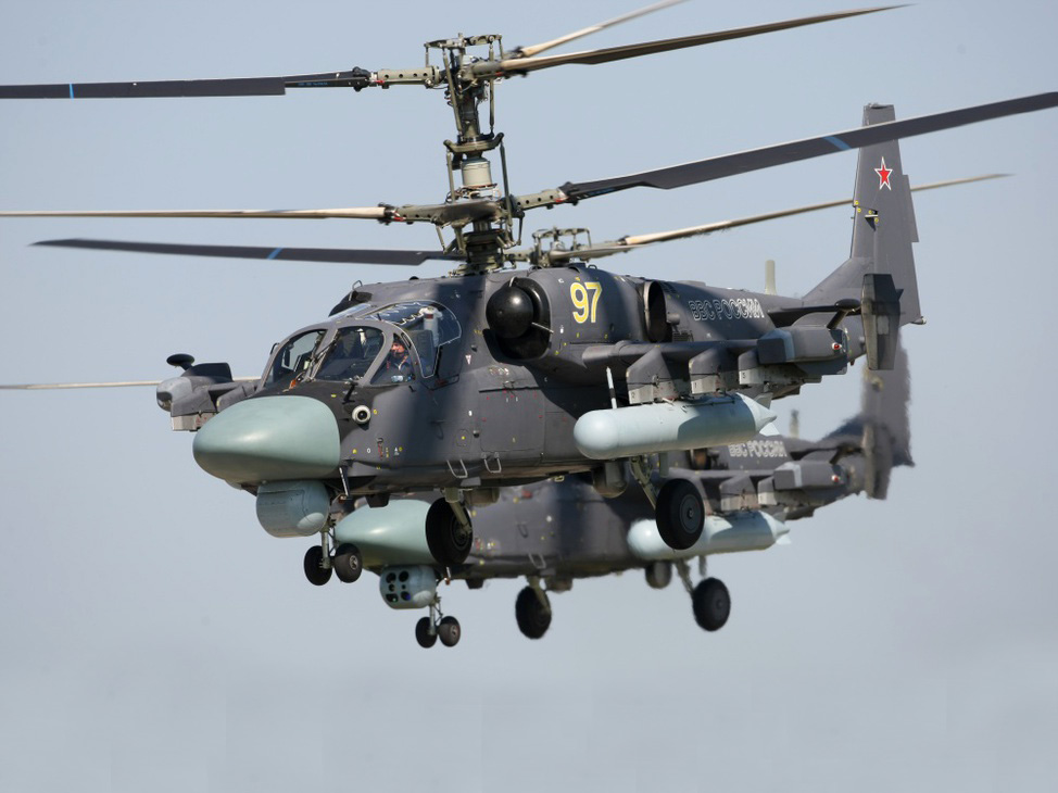 «Вертолеты России» показали Ка-52 в Баку