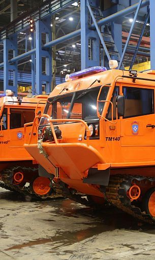 Ростех передал МЧС России финальную в этом году партию вездеходов ТМ-140