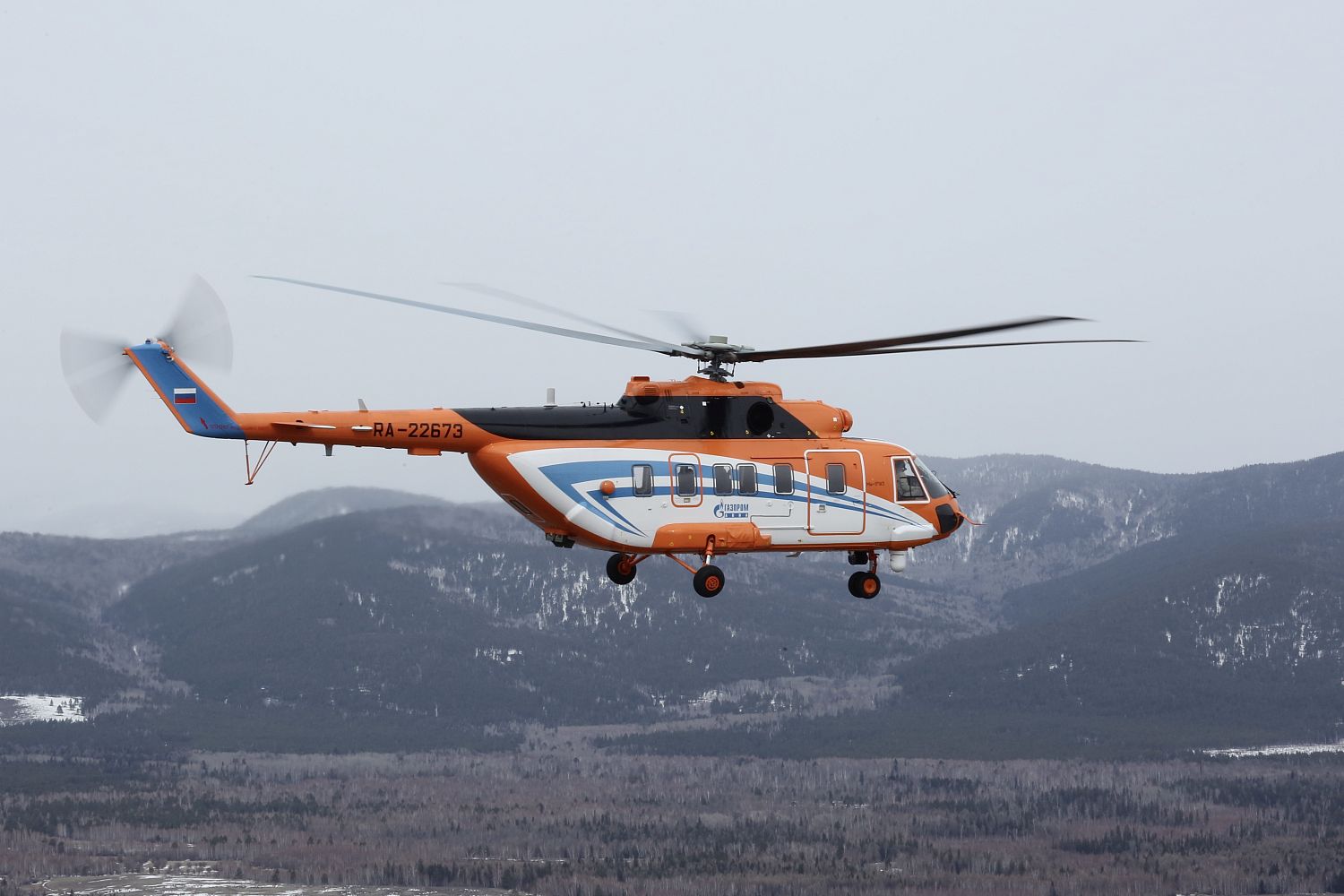 Rostec Provided Gazprom with the First Commercial Mi-171A3 Helicopters
