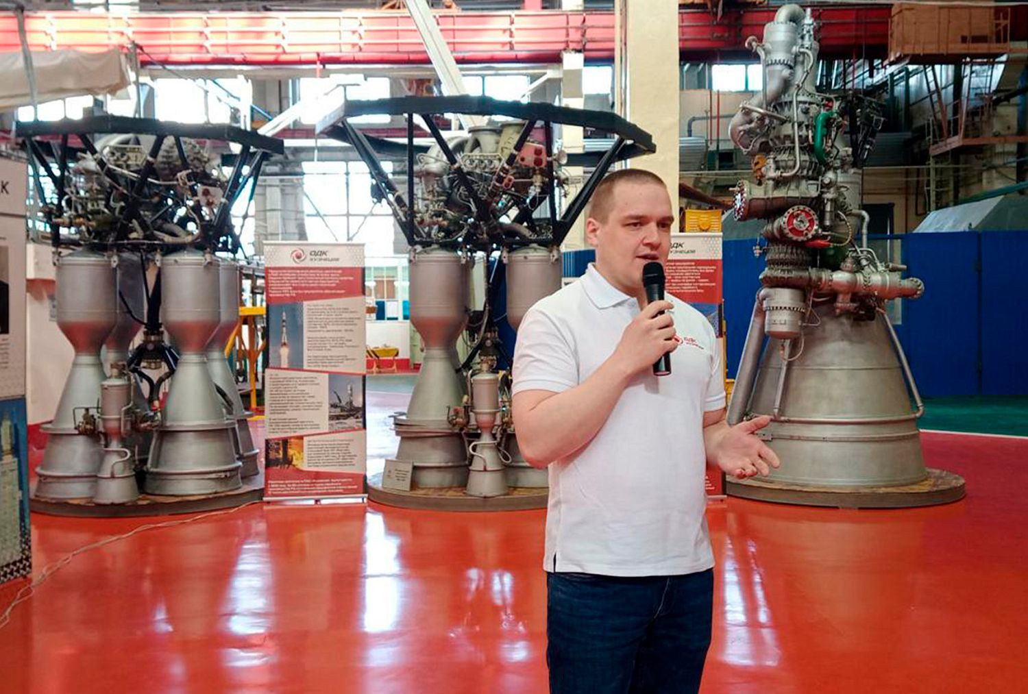 ОДК в День космонавтики провела прямую трансляцию из цеха ракетных двигателей 