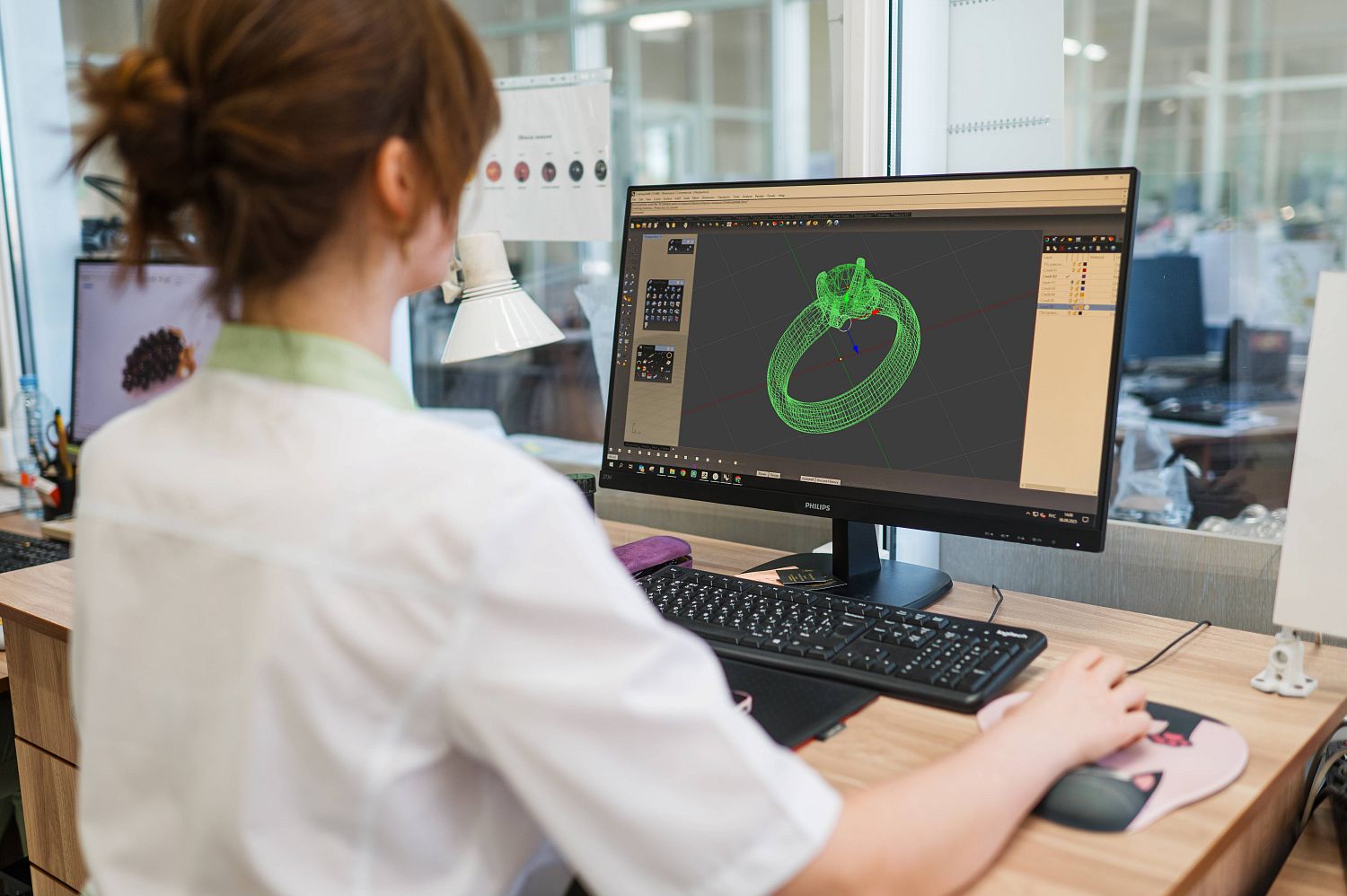 Янтарный комбинат Ростеха впервые изготовит украшение, созданное искусственным интеллектом