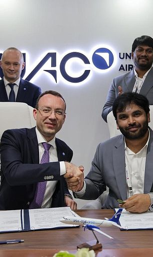 United Aircraft Corporation and Flamingo Aerospace Sign Agreement for Supply of Six IL-114-300 Aircraft