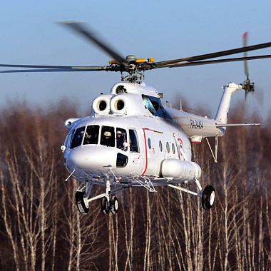 Ростех передал четыре новых вертолета Ми-8 для работы в российских регионах