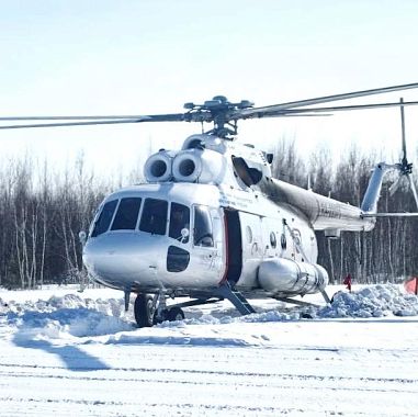 Ми-8МТВ-1 для охраны лесов от пожаров прибыл в Приамурье