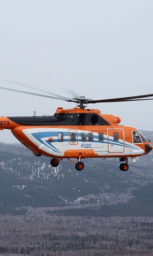 Rostec Provided Gazprom with the First Commercial Mi-171A3 Helicopters