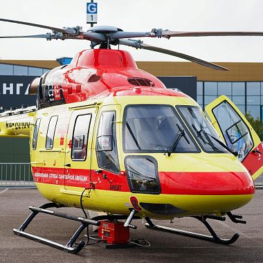 Владимир Путин оценил технические возможности вертолета «Ансат» Национальной службы санавиации Ростеха